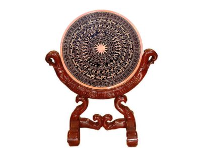 Mặt Trống Đồng Kèm Giá Gỗ