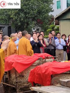 Lễ Gia Trì Đúc Tôn Tượng Tam Thế Phật Và Tượng Chủ Tịch Hồ Chí Minh