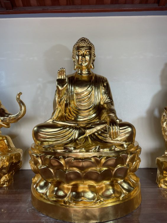 Tượng Phật Thích Ca, Văn Thù Bồ Tát, Phổ Hiền Bồ Tát