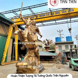 Tượng Đồng Trần Nguyên Hãn Cao 5,4m