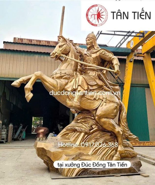 Tượng Trần Nguyên Hãn Cao 5,4m – Biểu Tượng Hào Khí Dân Tộc