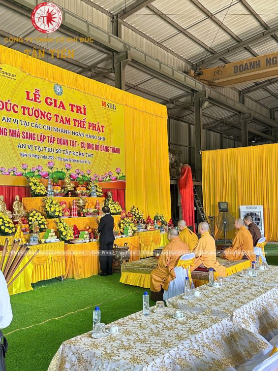 ĐÚC ĐỒNG TÂN TIẾN – VINH DỰ ĐỒNG HÀNH CÙNG TẬP ĐOÀN T&T VÀ NGÂN HÀNG SHB
