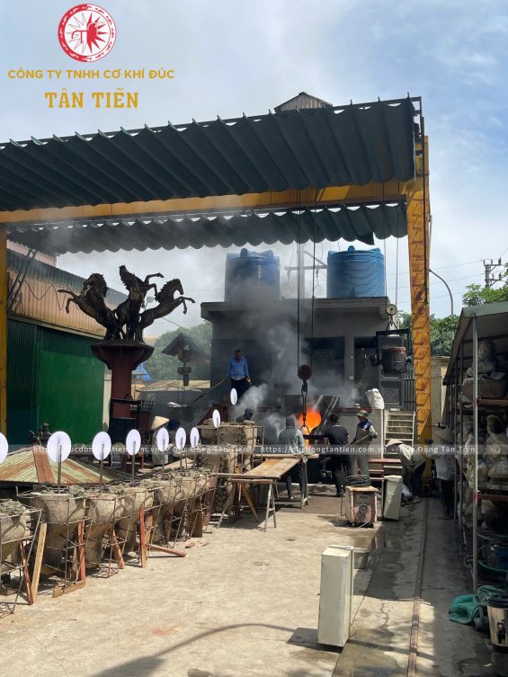 ĐÚC ĐỒNG TÂN TIẾN – VINH DỰ ĐỒNG HÀNH CÙNG TẬP ĐOÀN T&T VÀ NGÂN HÀNG SHB