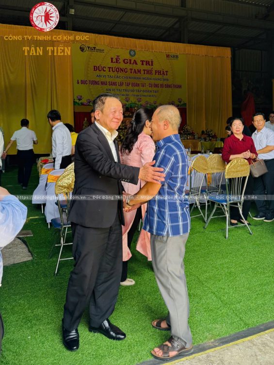 ĐÚC ĐỒNG TÂN TIẾN – VINH DỰ ĐỒNG HÀNH CÙNG TẬP ĐOÀN T&T VÀ NGÂN HÀNG SHB