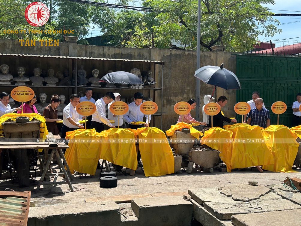 ĐÚC ĐỒNG TÂN TIẾN – VINH DỰ ĐỒNG HÀNH CÙNG TẬP ĐOÀN T&T VÀ NGÂN HÀNG SHB