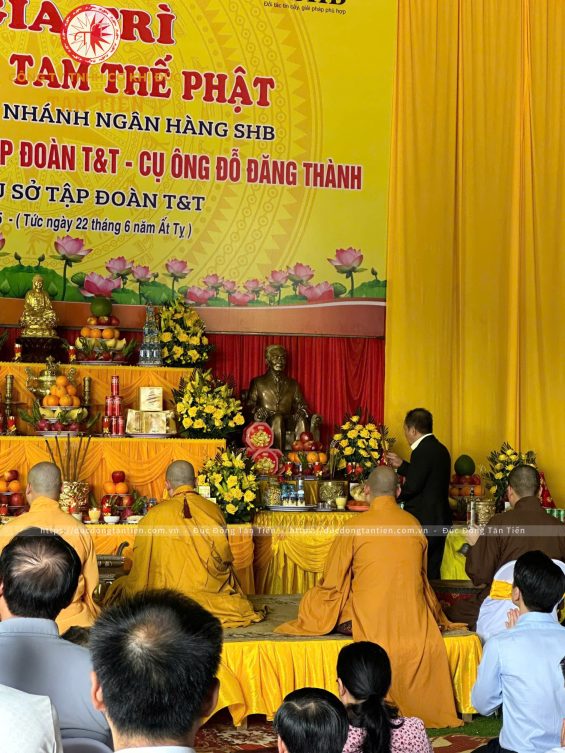 ĐÚC ĐỒNG TÂN TIẾN – VINH DỰ ĐỒNG HÀNH CÙNG TẬP ĐOÀN T&T VÀ NGÂN HÀNG SHB