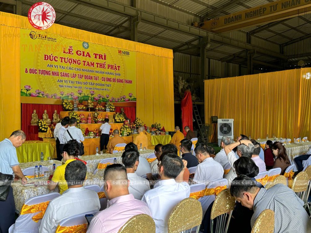 ĐÚC ĐỒNG TÂN TIẾN – VINH DỰ ĐỒNG HÀNH CÙNG TẬP ĐOÀN T&T VÀ NGÂN HÀNG SHB